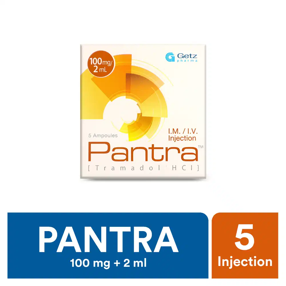 Pantra 100 Mg Injection